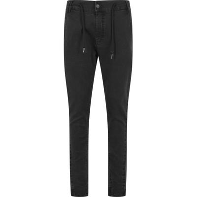 Bequeme Jeans URBAN CLASSICS "Urban Classics Antifit Denim", Herren, Gr. 34, Normalgrößen, schwarz (schwarzwashed), 98% Baumwolle, 2% Elasthan, unifarben, Jeans