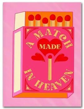 Inspired Finds Retro Strawberry Lemon Cocktail Canvas Wall Art Print For Kitchen & Bar Decor 5.91x7.87in No Frame retro Pop Art