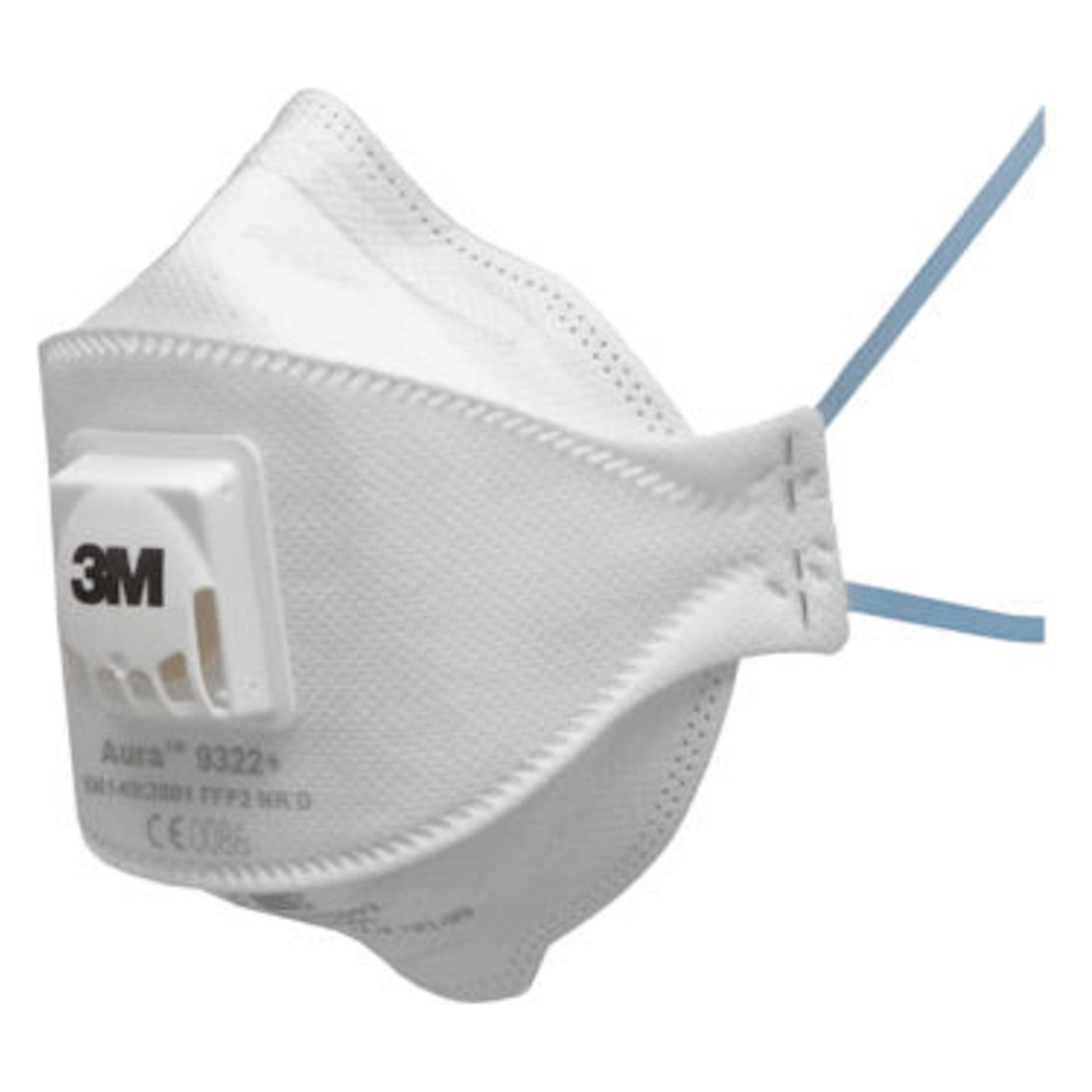 3M Atemschutzmaske (FFP1, 10x) (9312+/10 04046719487394)