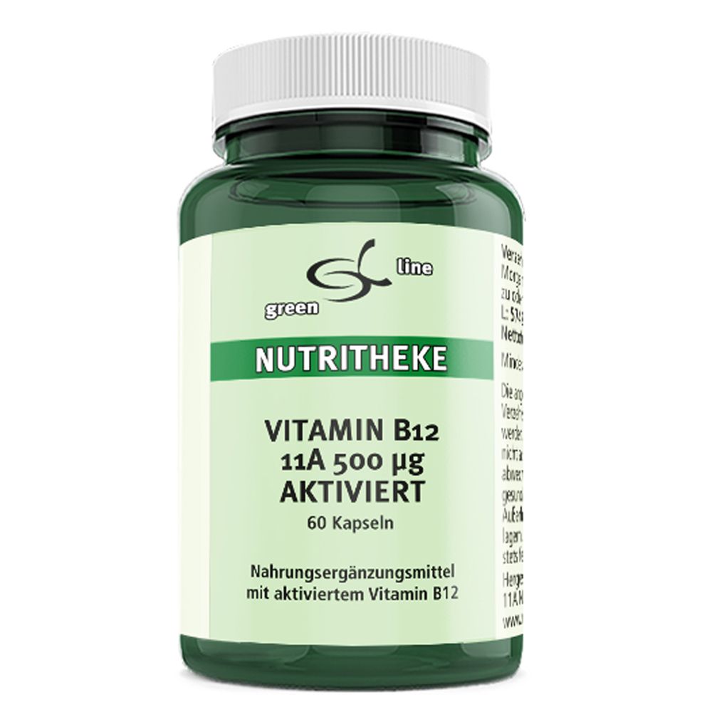 Vitamin B12 11 A 500 µg aktiviert Kapseln 60 St