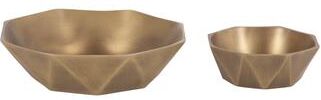 Kate and Laurel Octave Metal Bowl Set - 2 Piece