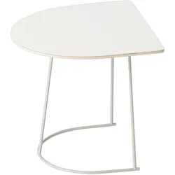 Muuto Airy Beistelltisch, half size, weiß