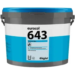 KLEBSTOFF 1 K Dispersionsklebstoff faserarmiert, wasser und lösemittelfrei EC1 Plus Eurostar Fibre 6 KG