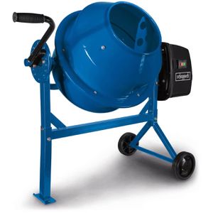 Scheppach Betonmischer MIX65, 5908408904, Trommelmischer, 230 V, 220 Watt, 63 Liter