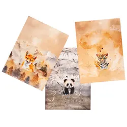 Sweat-Coupon "Fuchs & Tiger & Panda"