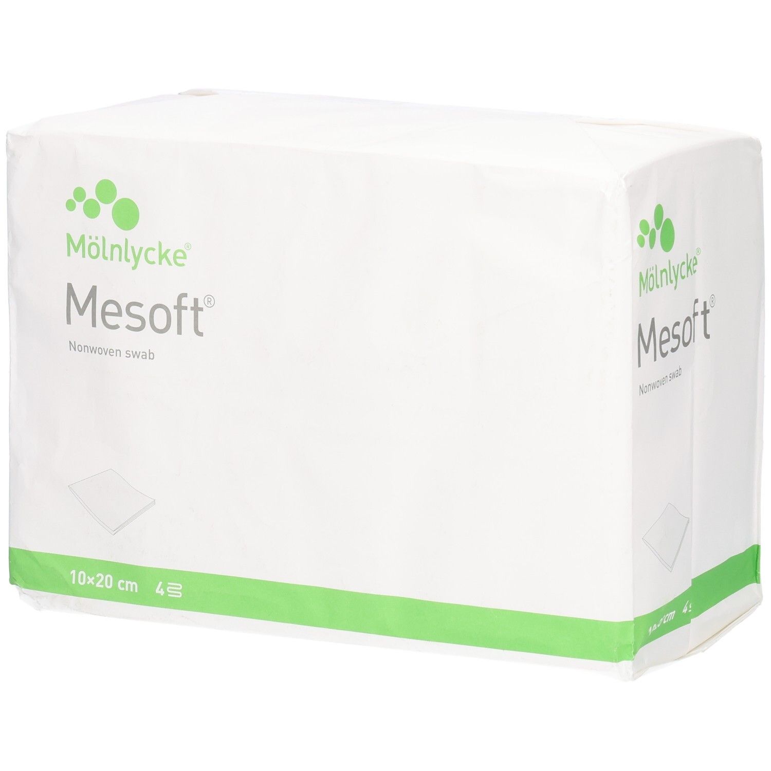 Mesoft NW Kompressen 10x20cm unst 100 Stk St