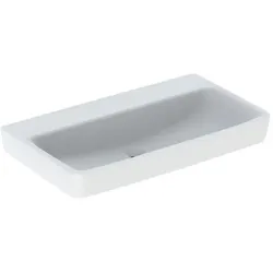 Geberit Renova Plan Waschtisch 501701001 85x48cm, ohne Hahnloch, ohne Überlauf, weiß