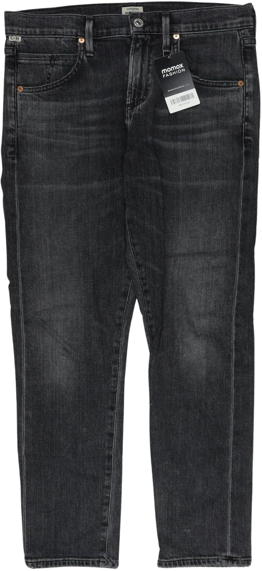 Citizens of humanity Damen Jeans, Grau, Gr. W26, Baumwolle / Kunstleder - Second Hand