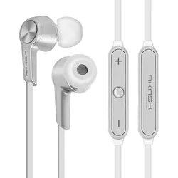 Akashi Bluetooth HD Running Kopfhörer (ANC, 5 h, Kabellos), Kopfhörer, Grau, Silber