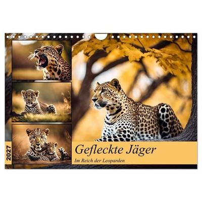 Gefleckte Jäger (Wandkalender 2027 DIN A4 quer), CALVENDO Monatskalender