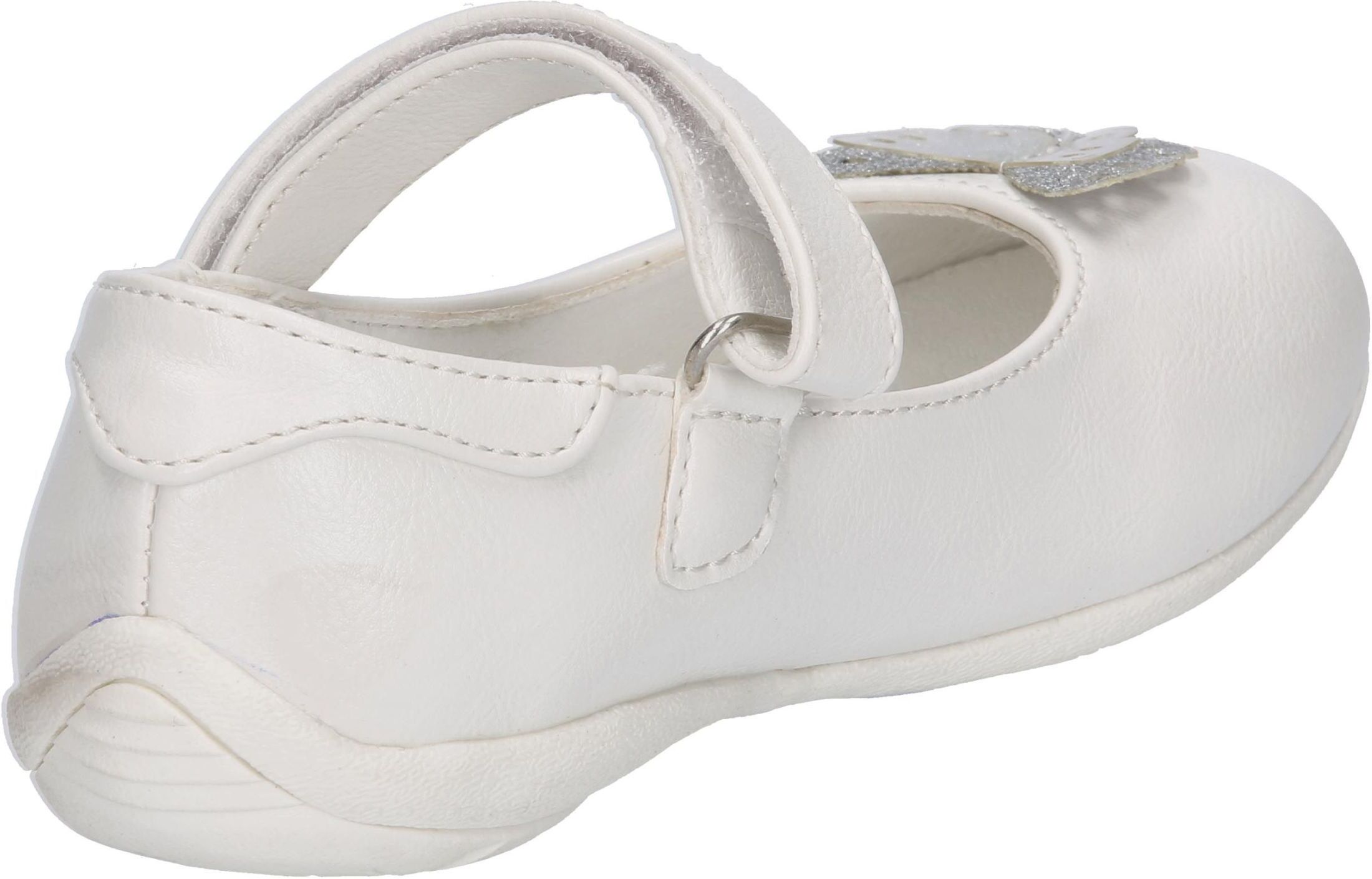 Ballerina LICO "Ballerina Nerina V", Mädchen, Gr. 29, Textil, weiss (weiß), Synthetik, Schuhe Ballerina weiß 29, Textil