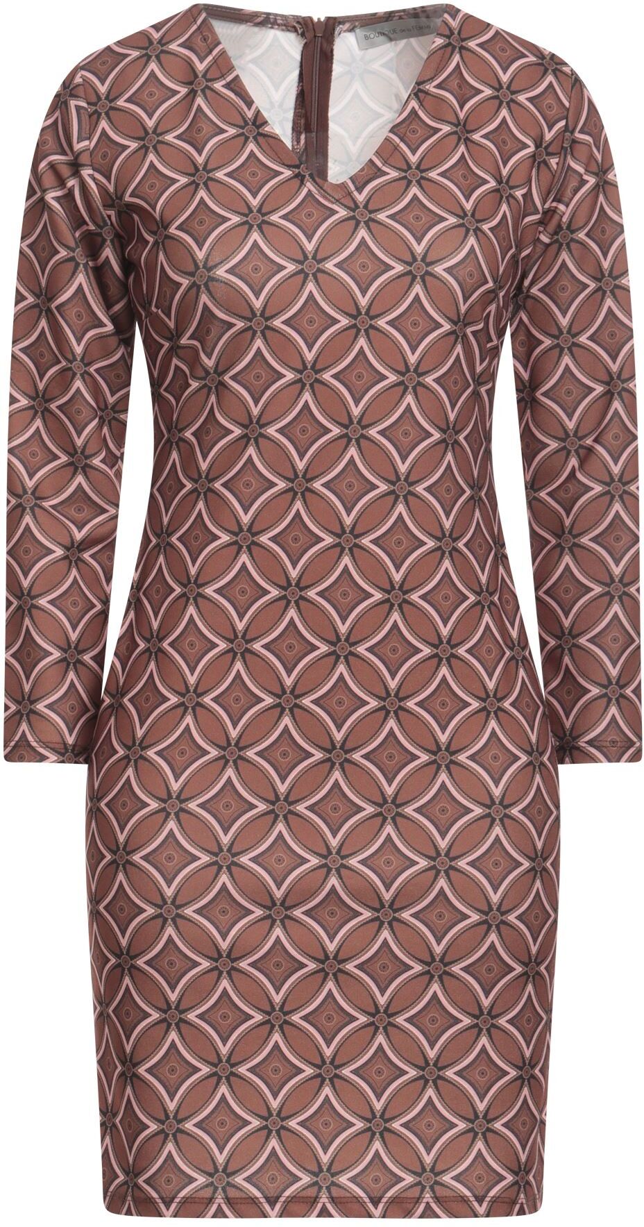 Boutique De La Femme Minivestido Mujer Marrón 38,40,42 Mujer