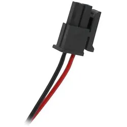 XCell Notleuchtenakku NiMH 4,8V 1100mAh L2x2 Mignon AA mit 150mm Kabel & Stecker ersetzt Inotec 890021 (Akku), Akku Ladegerät