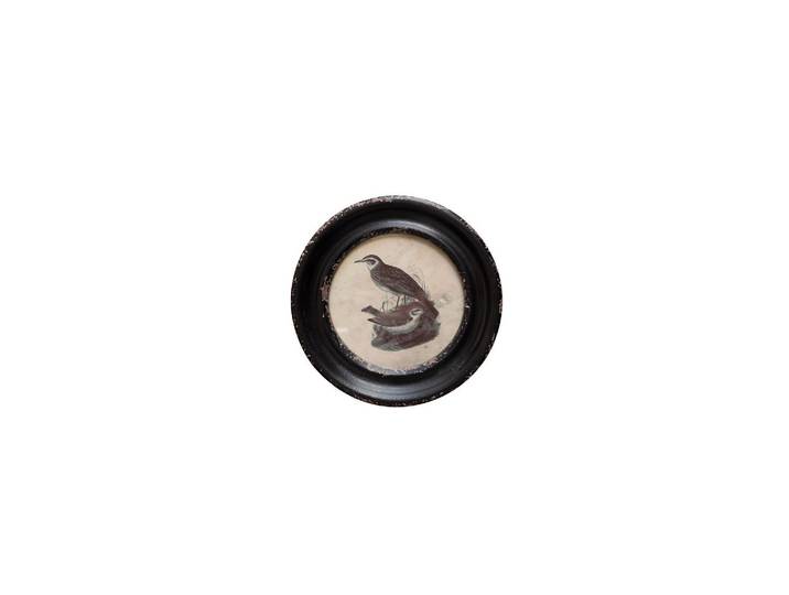 Cadre rond en bois de pin noir, à fixer - Chehoma, Noibec - Ø25x1