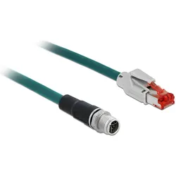 Delock Netzwerkkabel (SF/UTP, CAT5e, 1 m), Netzwerkkabel