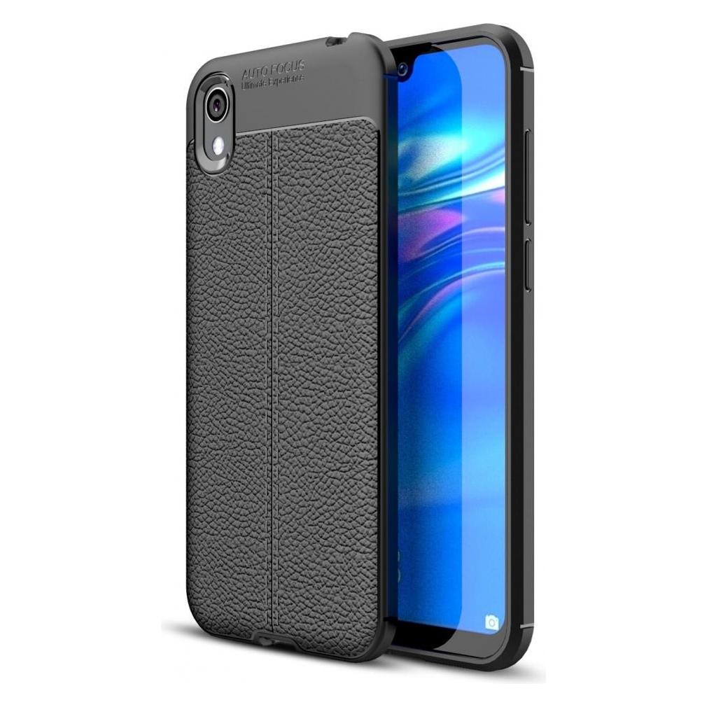 Screenguard Huawei Y5 2019 Hülle Leather Design TPU Cover (Huawei Y5 (2019)) (00025276)
