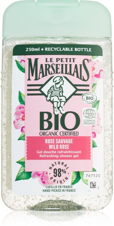 Le Petit Marseillais Bio Wild Rose refreshing shower gel 250 ml