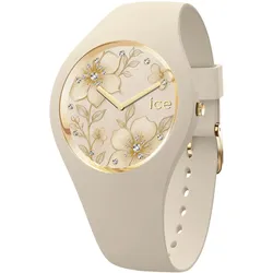 Ice-Watch 025898 Quarzuhr für Damen ICE Flower S Elfenbeinfarbene Grazie