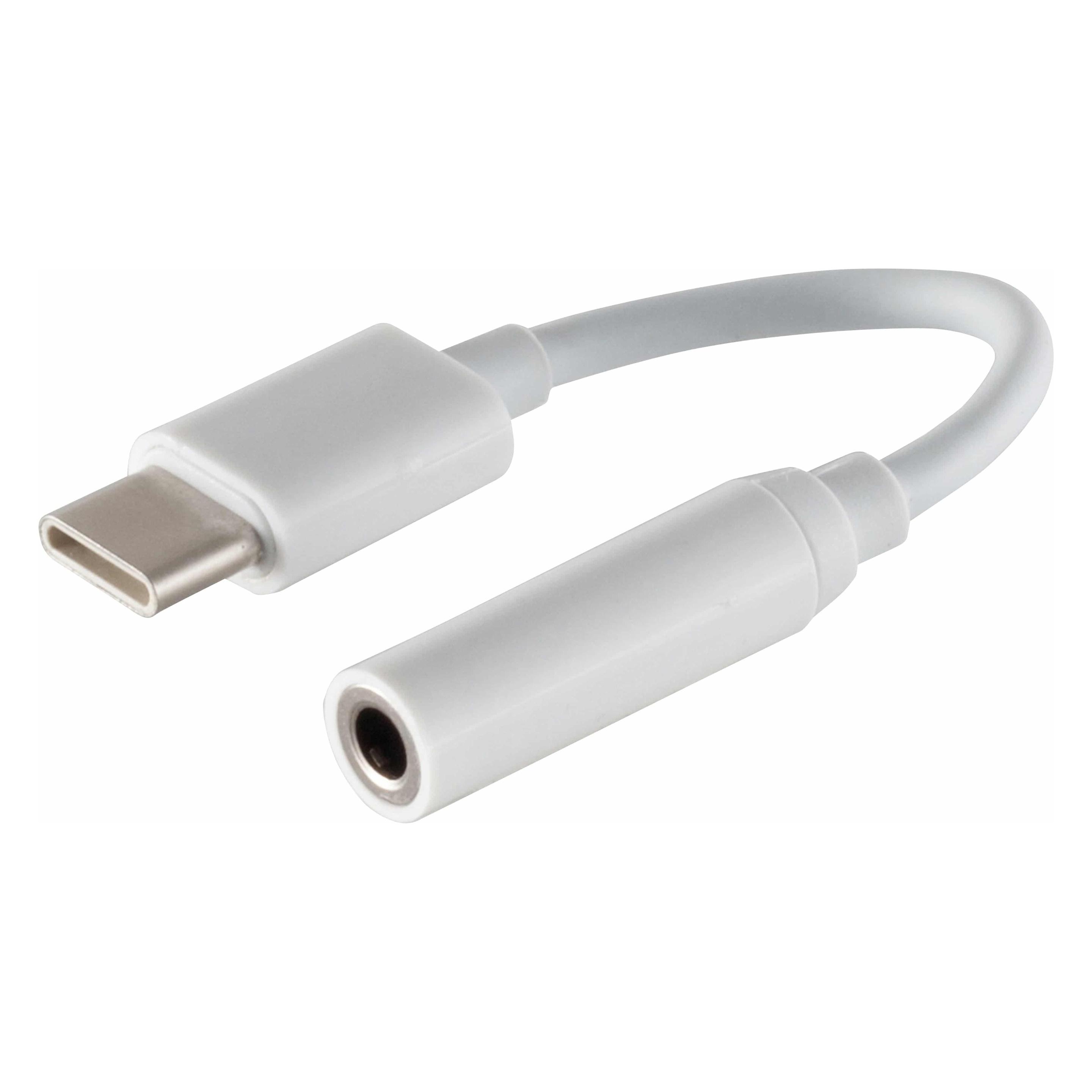 Shiverpeaks S/CONN maximum connectivity USB C Audio Adapter, analog, weiss (Digital -> Analog) (14-05020)