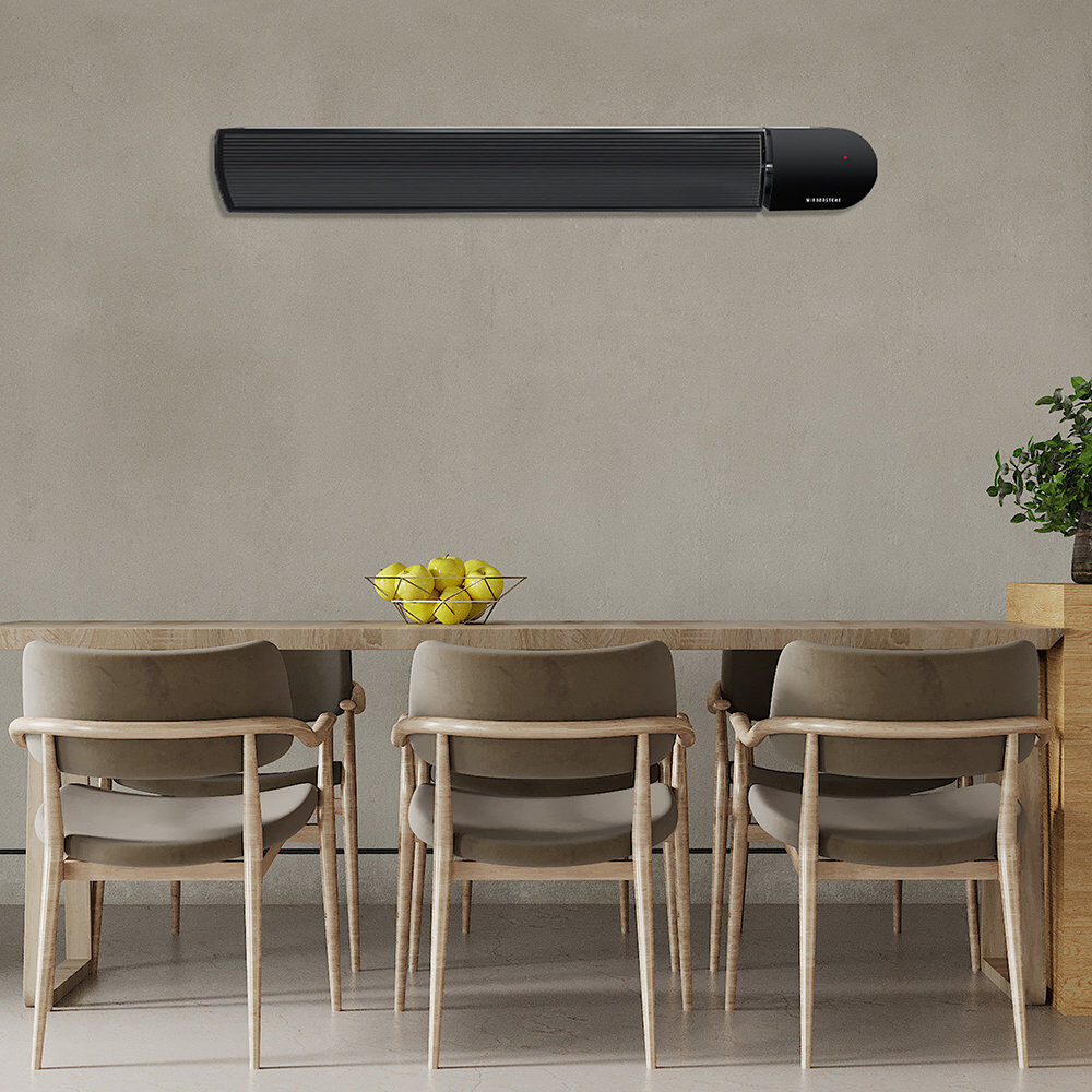 Mirrorstone Ionis Infrared Bar Heater (Non Remote) Black 67" H x 961" W x 150" D