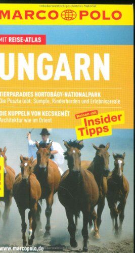 Rita Stiens - MARCO POLO Reiseführer Ungarn: Reisen mit Insider-Tipps und Reiseatlas. Tierparadies Hortobàgy-Nationalpark. Die Pusta lebt: Sümpfe, Rinderherden und Erlebnisareale-Die Kuppeln von - Preis vom 09.10.2026 07:28:09 h