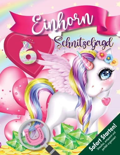 Birgit Bravo - Einhorn Schnitzeljagd Kindergeburtstag ab 6 Jahren: Kreativ geplantes Schatzsuche-Einhornspiel zum Sofort Starten mit allen Materialien für Vielbeschäftigte & Liebhaber. (Bravo Schatzsuche) - Preis vom 30.09.2026 22:30:23 h