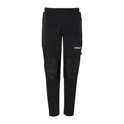 Fußball Torwarthose UHLSPORT "Torwarthose Anatomic Kevlar", Herren, Gr. L, US, schwarz, Obermaterial: 100% Polyester Pol. recyc.., Hosen