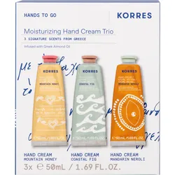 KORRES Moisturizing Hand Cream Trio Geschenkpackung