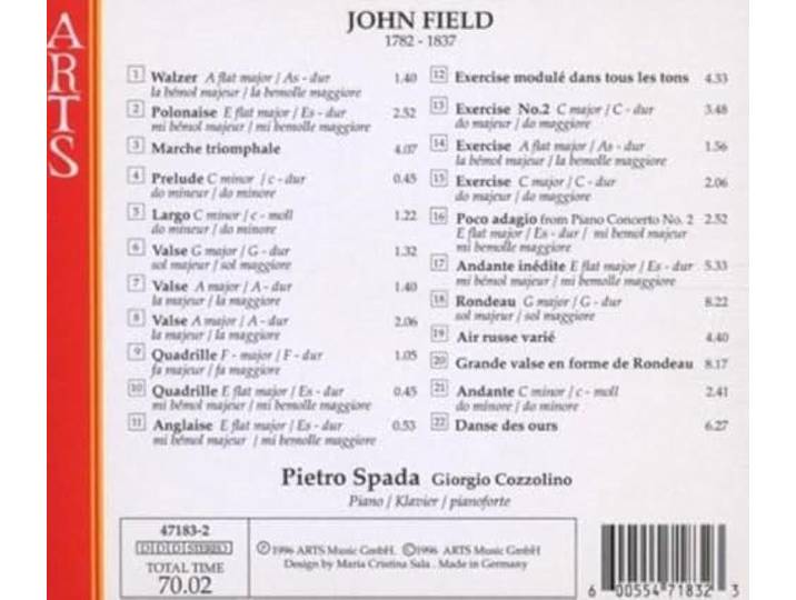 John Field - Field: Complete Piano Music Volume 6: