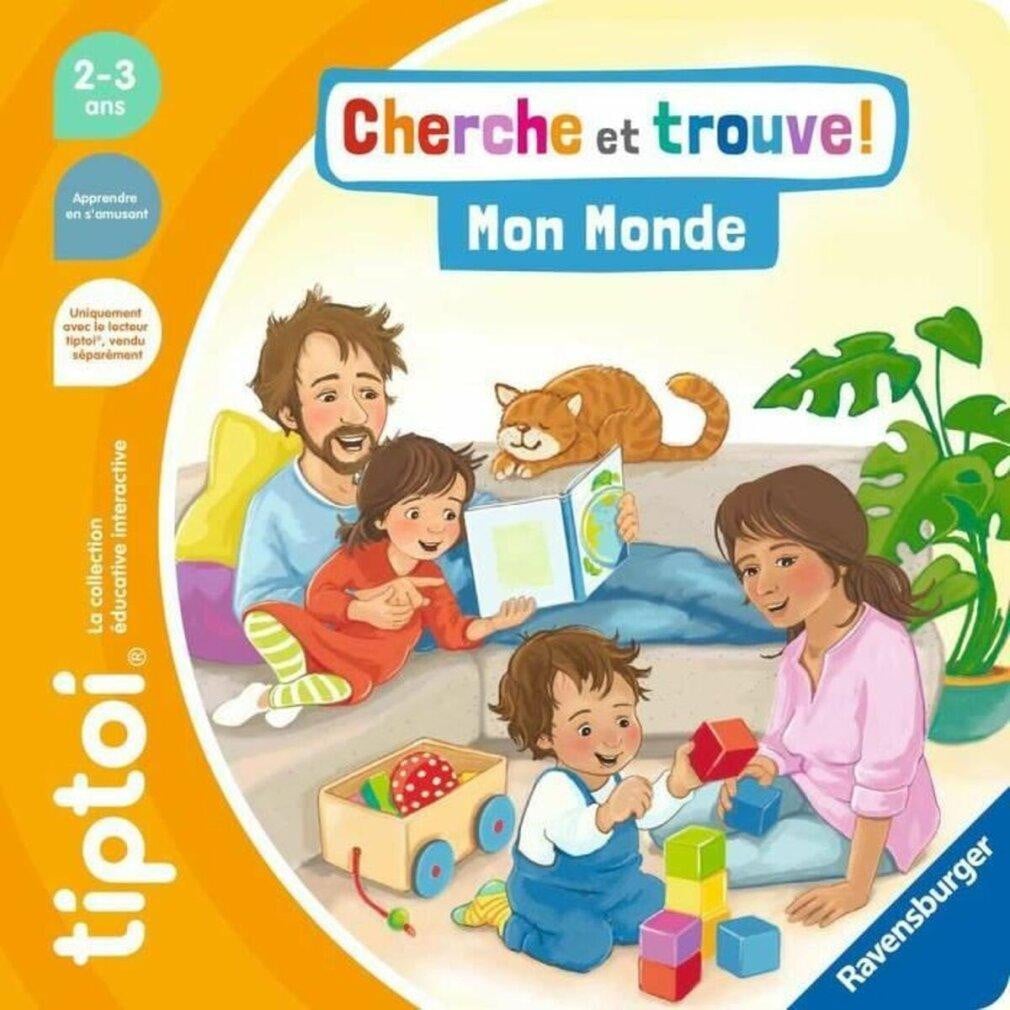 Ravensburger tiptoi Search and Find My World Interactief Educatief Boek voor kinderen vanaf 2 jaar
