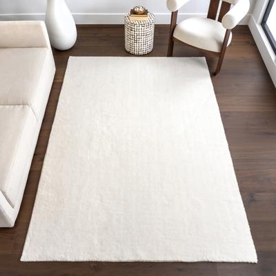 Nuloom Loni SuperiorWash Solid Machine Washable Shag Area Rug