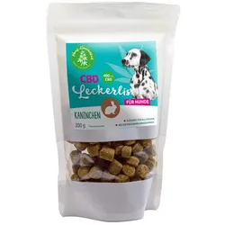 Hanf Gesundheit CBD Leckerlis für Hunde, Kaninchengeschmack 200 g