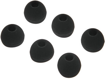 Clear Tune Monitors Flexi Tips Silikon L Black