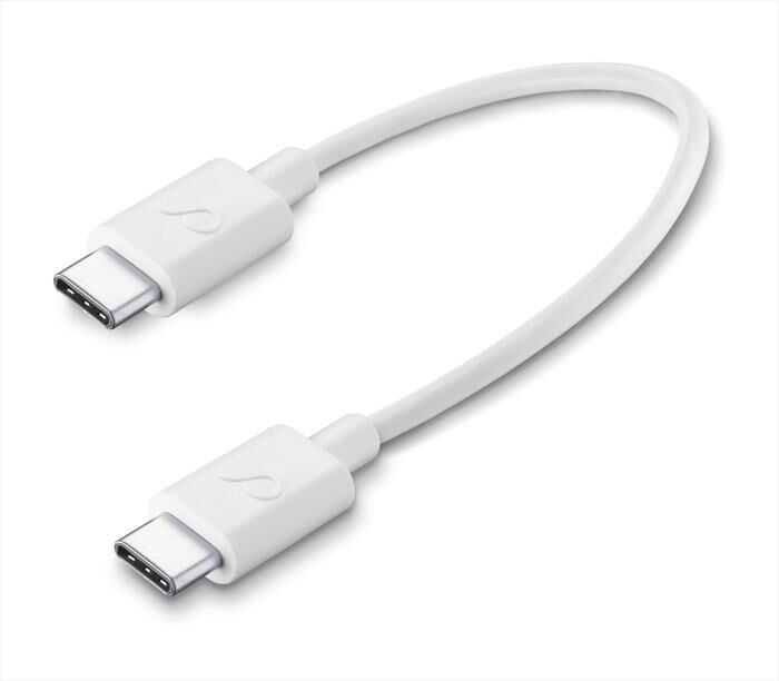 Cellular Line Usbdatactrusbc2cw Cavo Dati-usb-c To Usb-c-15 Cm-bianco