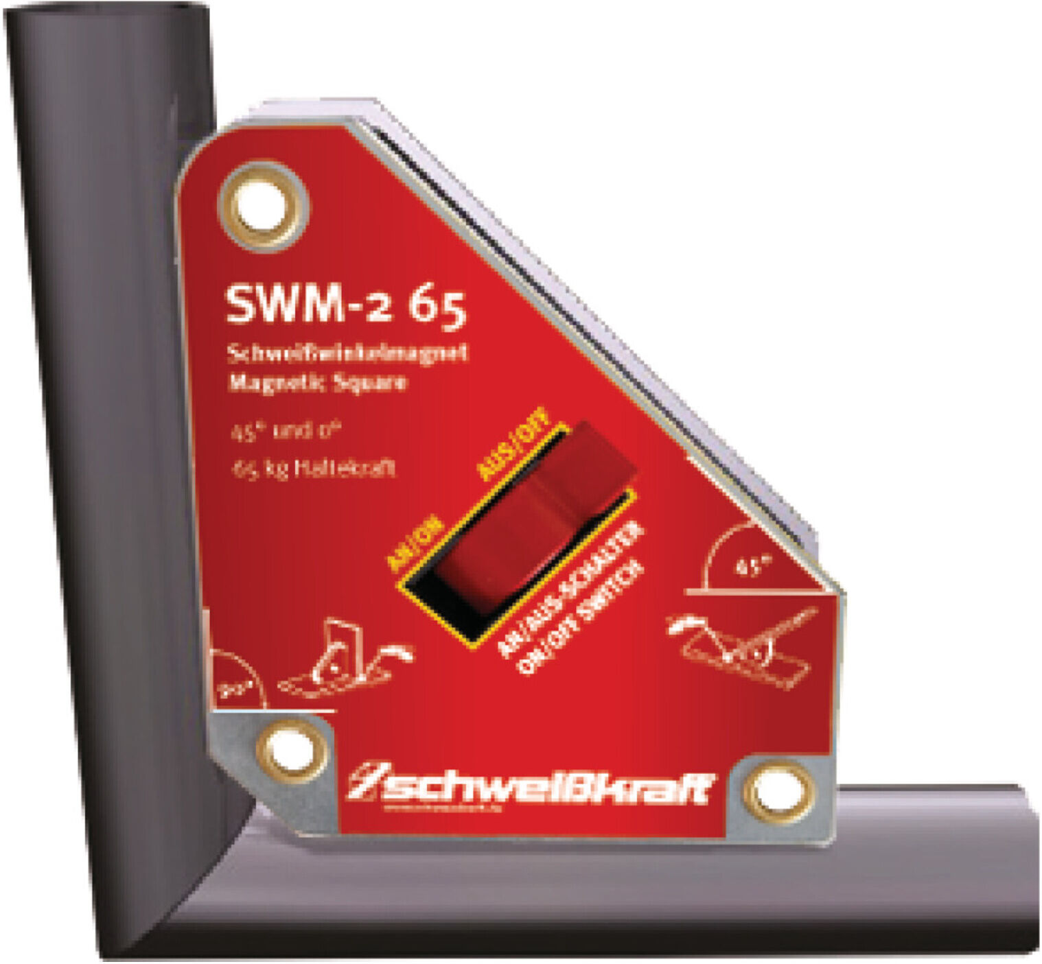 Schweißkraft Schweißwinkelmagnet SWM-2 35 ; schweisskraft (1790030)