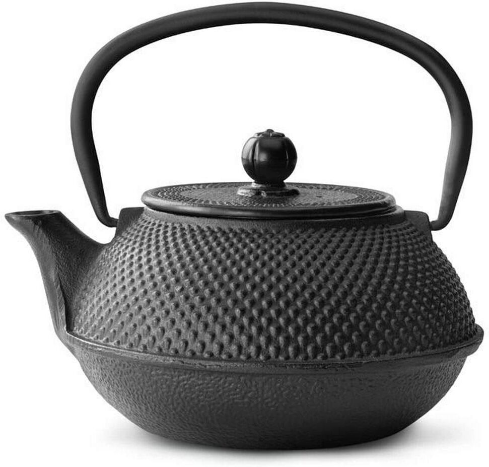 Teekanne BREDEMEIJER "Jang", schwarz, 0,8 l, Gusseisen, Kannen, Teekanne schwarz 0,8 l