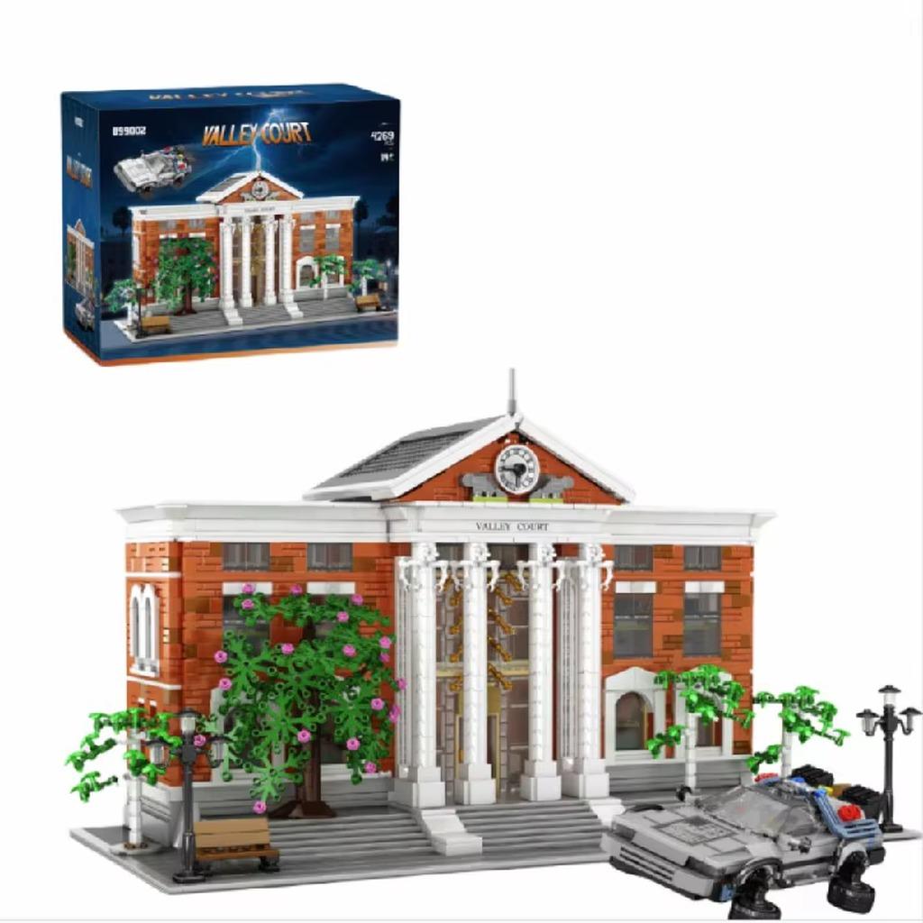 Futuristisches Gerichtsgebäude - Bauset B99002 - 4.269 Bausteine - Architekturmodell - ABS-Kunststoff - Mit Originalverpackung - Ab 14 Jahren
