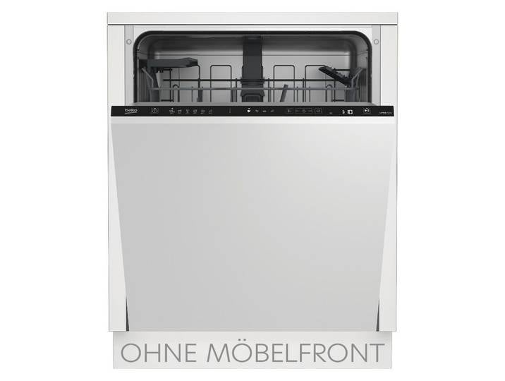 BEKO vollintegrierbarer Geschirrspüler BDIN36455, 10,9 l, 14 Maßgedecke, HygieneIntense, TrayWash, Fast+