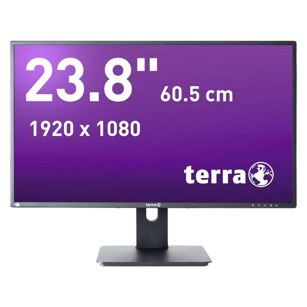 Wortmann TERRA LCD/LED 2456W PV V4 schwarz USB-C, DP, HDMI (1920 x 1080 Pixel, 23.80") (3030250)
