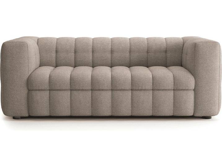 CALICOSY - Canapé lit 3 places en tissu L220 cm - CHIARA