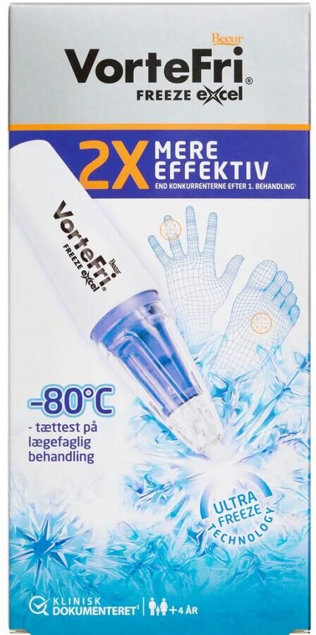 VorteFri Freeze Excel Medicinsk udstyr 14,3 g