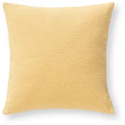 benuta Pure - Kissenbezug Carmo Gelb 45x45 cm
