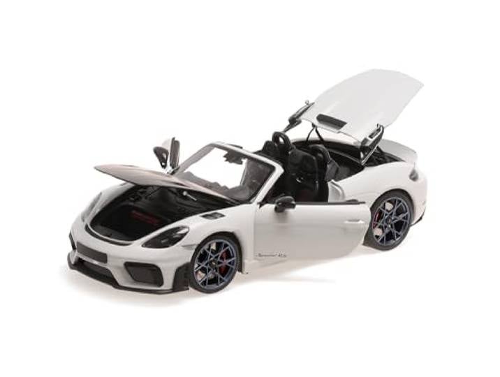Minichamps 110063131 - Porsch. Spyder RS White with Weissach Package 2024 - maßstab 1/18 - Modellauto
