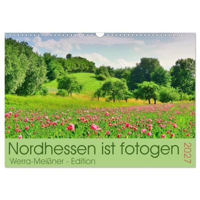 Nordhessen ist fotogen - Werra-Meißner - Edition (Wandkalender 2027 DIN A3 quer), CALVENDO Monatskalender