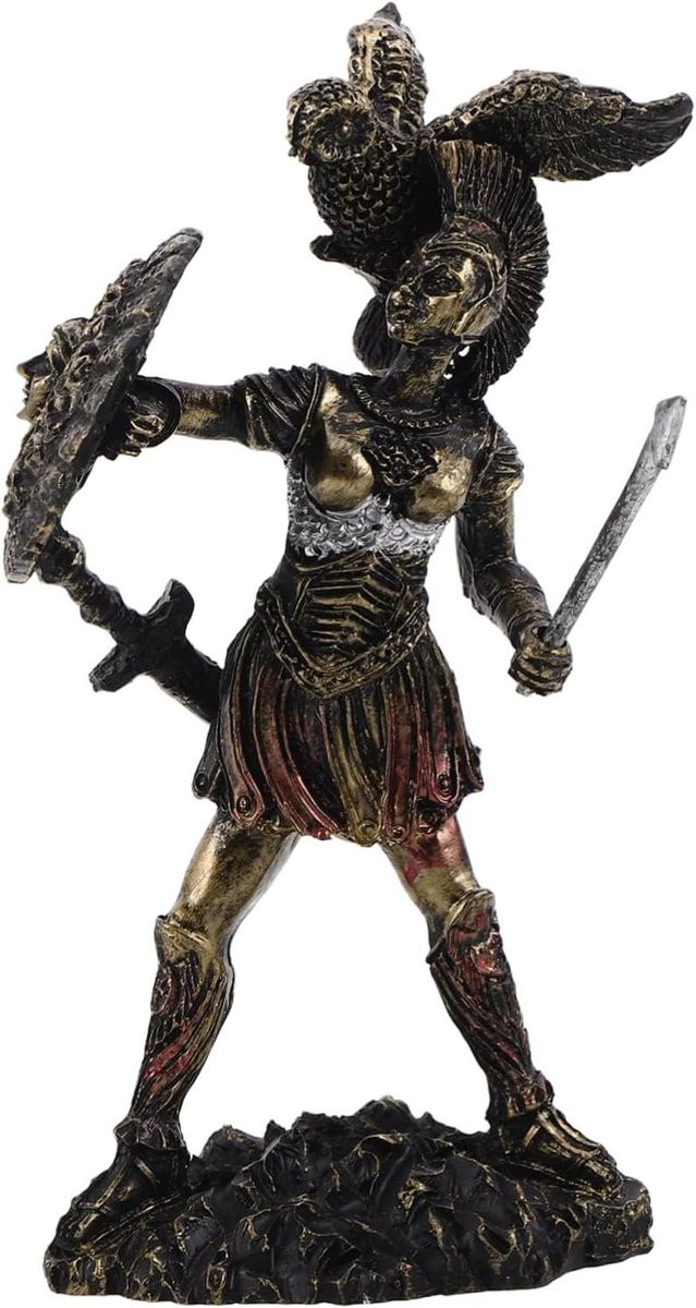 Godin Beeldje Griekse Sculptuur Meerkleurig Hoogte: 17 cm