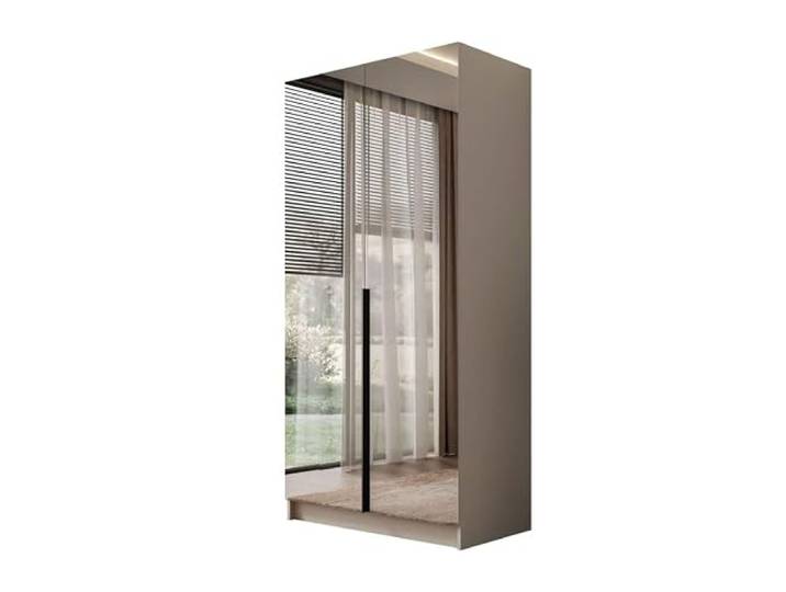 Lookway Kleiderschrank Aurel 2D Kaschmir mit Zwei Spiegeln