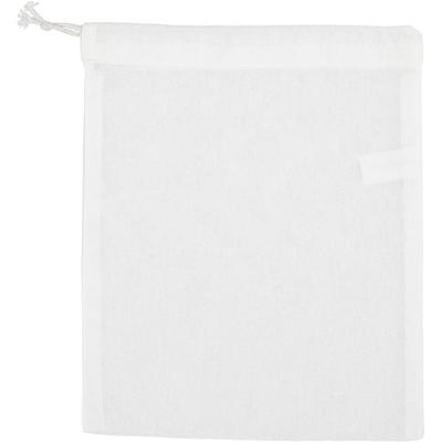 Creativ Company Taschen, Tragetaschen und Portemonnaies Stofftasche, Weiß, 21x25 cm, 130 g, 1 Stk