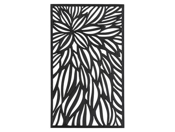 Fussmatte KAYOOM Fussmatte Everyday 225 , schwarz, B:45cm H:8mm L:75cm, Gummi, Teppiche, Fussmatte, Flachgewebe