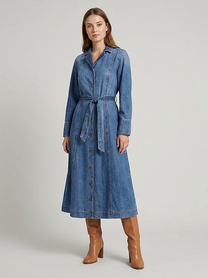MOSS COPENHAGEN Jeanskleid "Turo" in Blau - XL