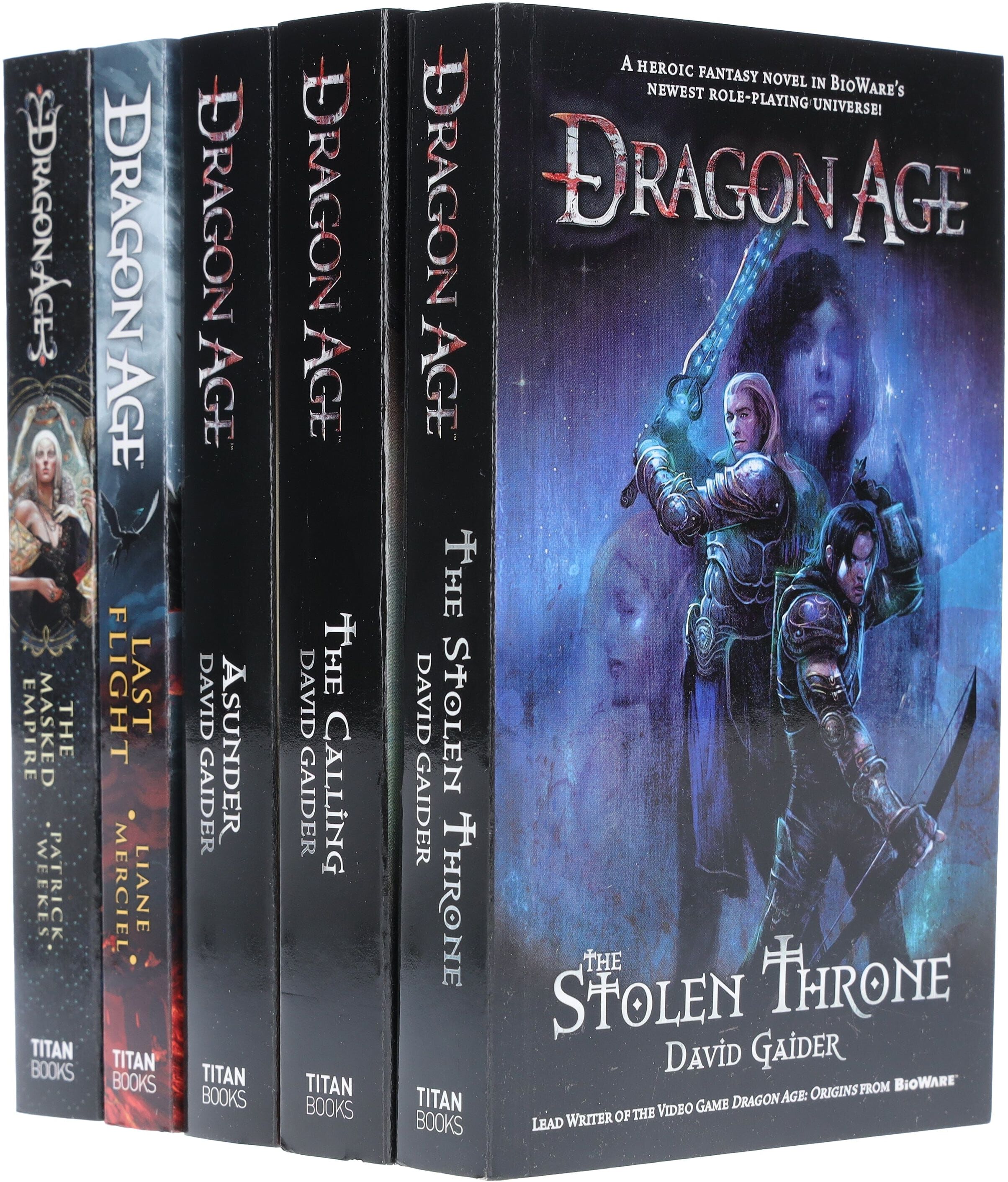 Dragon Age Series by David Gaider: 5 Books Collection Set - Fiction - Paperback Titan Books Ltd
